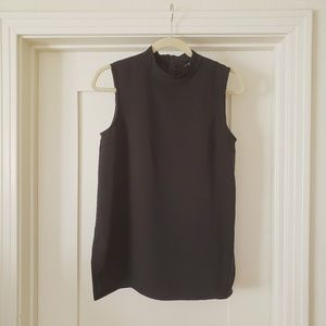 Uniqlo Black mockneck Polyester/spandex S